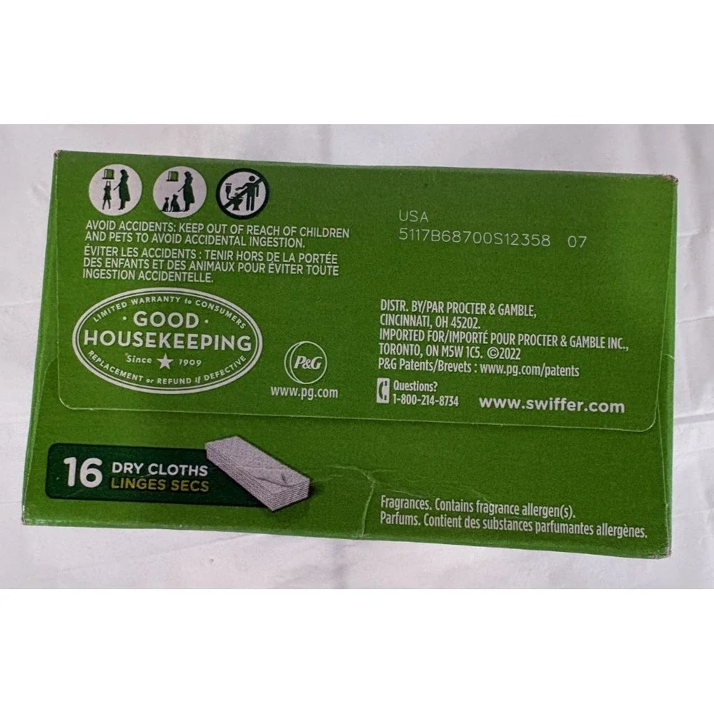Swiffer Sweeper Dry Sweeping Pad Floor Mopping Cleaning Refills ~ Lavender 16 Ct